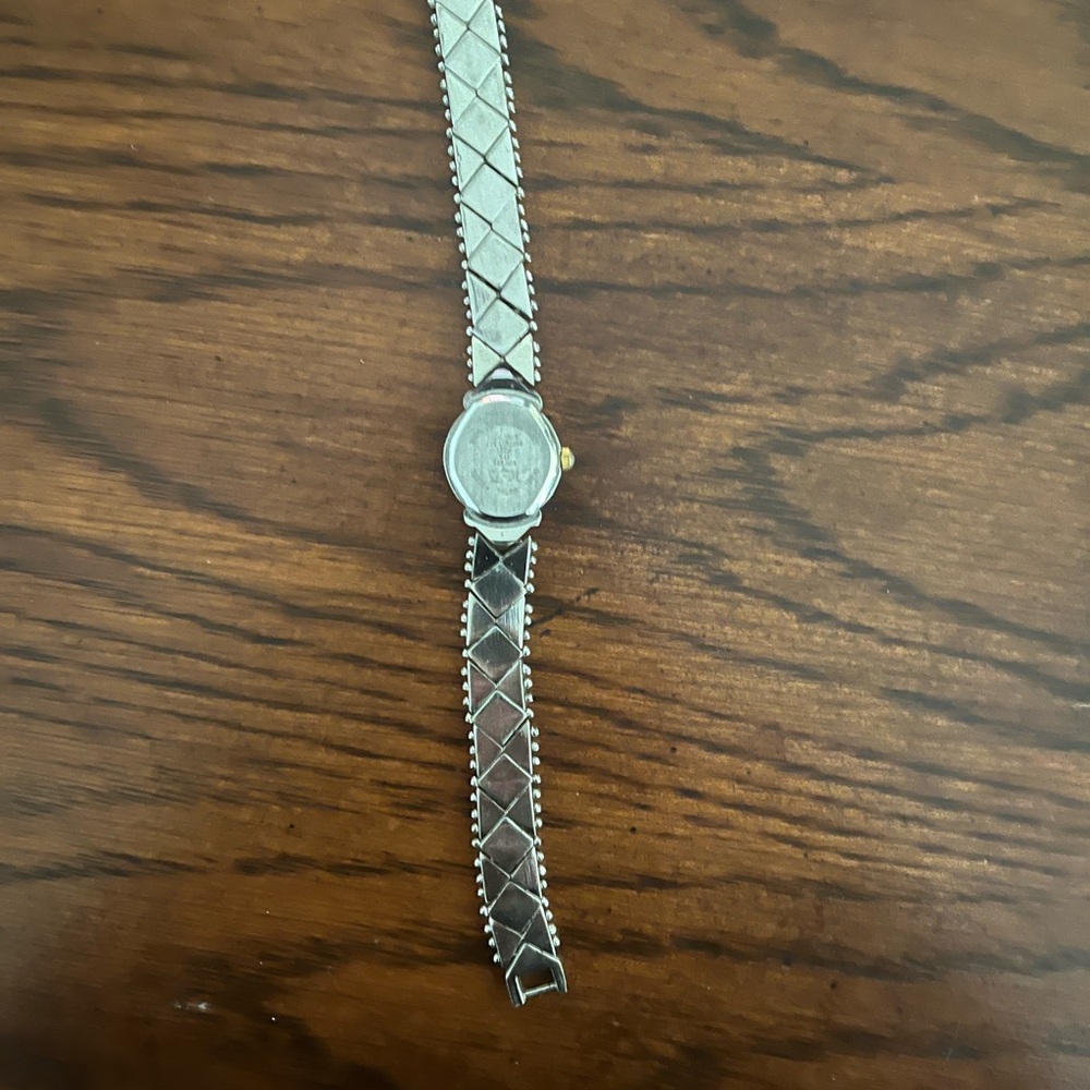 Elegant Silver Vanity Fair ladies watch
New battery